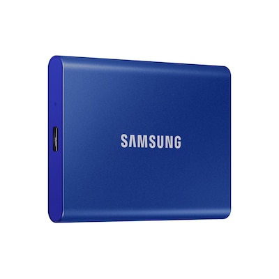 Samsung Portable SSD T7 1 TB USB 3.2 Gen2 Typ-C Indigo Blue PC/Mac Samsung Portable SSD T7 1 TB USB 3.2 Gen2 Typ-C Indigo Blue PC/Mac von Samsung