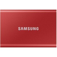 Samsung Portable SSD T7 1 TB USB 3.2 Gen2 Typ-C Metallic Red PC/Mac Samsung Portable SSD T7 1 TB USB 3.2 Gen2 Typ-C Metallic Red PC/Mac von Samsung