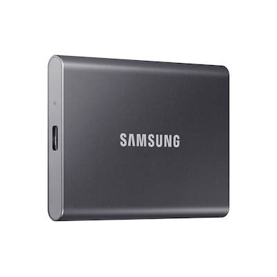 Samsung Portable SSD T7 2 TB USB 3.2 Gen2 Typ-C Titan Gray PC/Mac Samsung Portable SSD T7 2 TB USB 3.2 Gen2 Typ-C Titan Gray PC/Mac von Samsung
