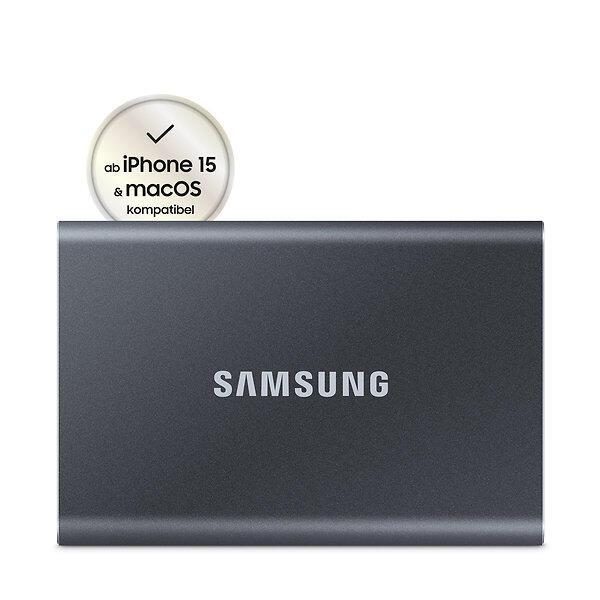 Samsung Portable SSD T7 2TB für PC/Mac (gray) von Samsung