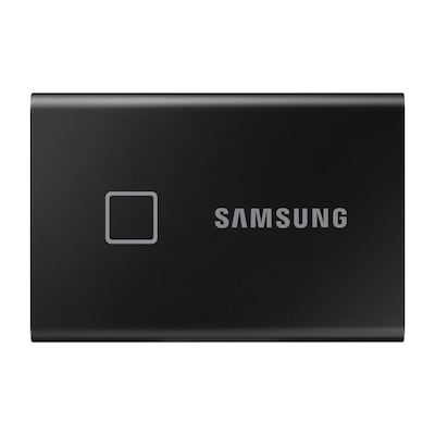 Samsung Portable SSD T7 Touch 2 TB USB 3.2 Gen2 Typ-C Metallic Black PC/Mac Samsung Portable SSD T7 Touch 2 TB USB 3.2 Gen2 Typ-C Metallic Black PC/Mac von Samsung