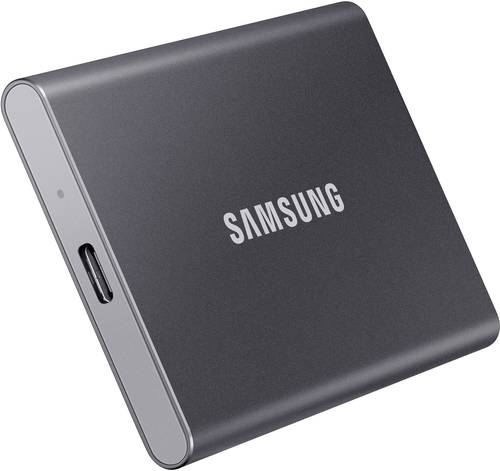 Samsung Portable T7 1TB Externe SSD USB 3.2 Gen 2 Grau PC/Mac MU-PC1T0T/WW von Samsung