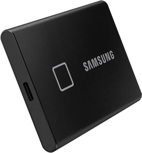 Samsung Portable T7 Touch 2TB Externe SSD USB 3.2 Gen 2 Schwarz PC/Mac, Fingerabdruckscanner, 256-Bi Samsung Portable T7 Touch 2TB Externe SSD USB 3.2 Gen 2 Schwarz PC/Mac, Fingerabdruckscanner, 256-Bi von Samsung