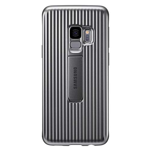 Samsung Protective Standing Cover (EF-RG960) für das Galaxy S9, Silver von Samsung