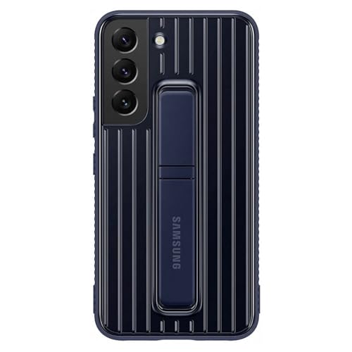 Samsung Protective Standing Smartphone Cover EF-RS906 für Galaxy S22+, Handy-Hülle, Schutz, ausklappbarer Standfuß, griffige Oberfläche, Dunkelblau Samsung Protective Standing Smartphone Cover EF-RS906 für Galaxy S22+, Handy-Hülle, Schutz, ausklappbarer Standfuß, griffige Oberfläche, Dunkelblau von Samsung