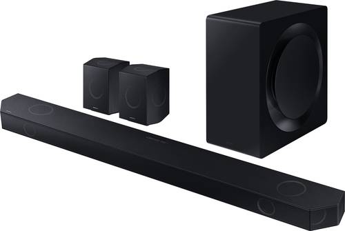 Samsung Q-Soundbar HW-Q995GD Surround System Schwarz Dolby Atmos®, Bluetooth®, High-Resolution Aud von Samsung