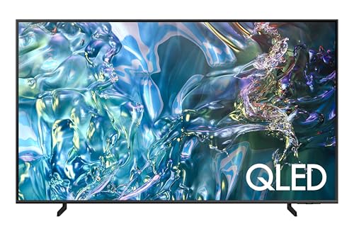 Samsung QLED 4K Q60D 55 Zoll Fernseher Mit Quantum Prozessor Lite, 100% Farbvolumen, Upscaling, Tizen OS, Smart TV, 55Q60D [2024] von Samsung