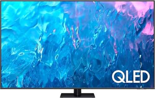 Samsung QLED 4K Q70C 75 Zoll Fernseher, Quantum Prozessor 4K, Motion Xcelerator Turbo+, Quantum HDR, Smart TV, (Modell 2023, 75Q70C) von Samsung