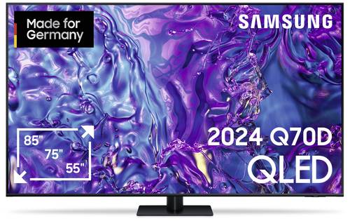 Samsung QLED 4K Q70D QLED-TV 163cm 65 Zoll EEK E (A - G) CI+, DVB-T2 HD, QLED, Smart TV, UHD, WLAN S von Samsung