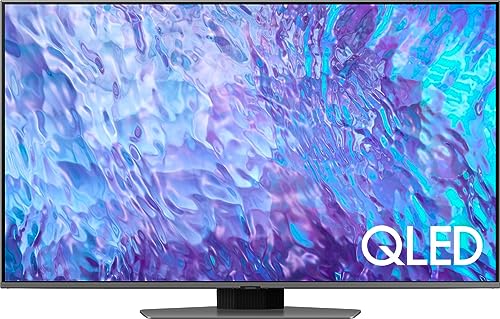 Samsung QLED 4K Q80C 75 Zoll Fernseher, Neural Quantum Prozessor 4K, Motion Xcelerator Turbo+, Quantum HDR+, Smart TV, (Modell 2023, 75Q80C) von Samsung