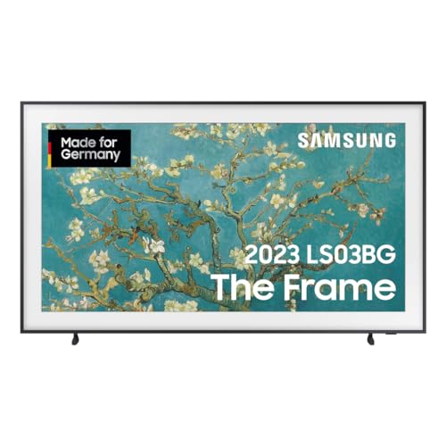 Samsung QLED 4K The Frame 50 Zoll Fernseher (GQ50LS03BGUXZG, Deutsches Modell), mattes Display, austauschbare Rahmen, Art Mode, Smart TV [2023] von Samsung