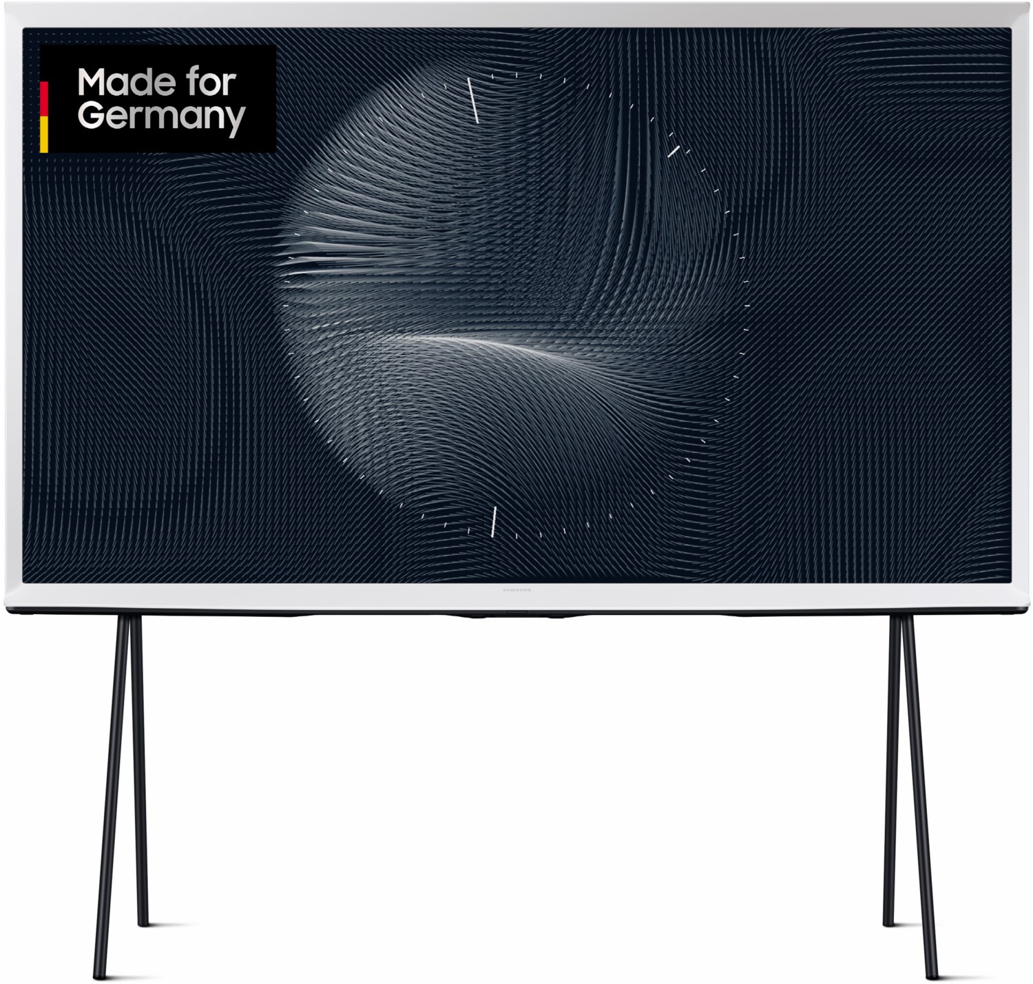 Samsung QLED-TV The Serif 65 Zoll abnehmbare Standfüße (2022) cloud white von Samsung