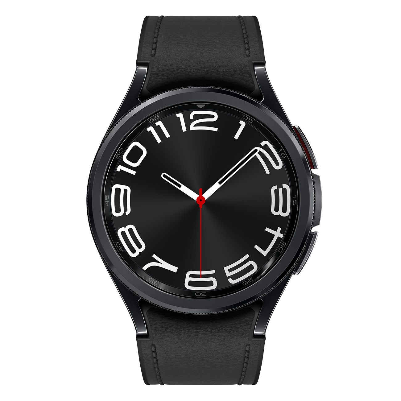 Samsung R955 Galaxy Watch6 LTE 43mm, Edelstahlgeh?use und Saphirglas, 40h Akkulaufzeit, 5ATM Wassergesch?tzt, Leder Band von Samsung