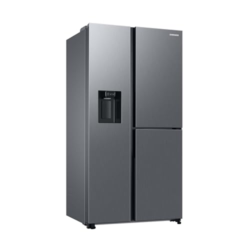 Samsung RH68DG853DS9EG Side-by-Side-Kühlschrank mit Gefrierfach, 178 cm, 627 l, AI Energy Mode, Food-Showcase-Tür, Twin Cooling+, Eis- und Wasserspender, 4,5l Wassertank, Edelstahl-Look Samsung RH68DG853DS9EG Side-by-Side-Kühlschrank mit Gefrierfach, 178 cm, 627 l, AI Energy Mode, Food-Showcase-Tür, Twin Cooling+, Eis- und Wasserspender, 4,5l Wassertank, Edelstahl-Look von Samsung