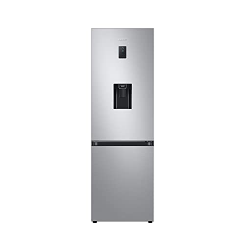 Samsung RL34T653DSA/EG Kühl-/Gefrierkombination, 185 cm, 341 ℓ, No Frost+, Space Max Technologie, Wasserspender, Edelstahl Look von Samsung