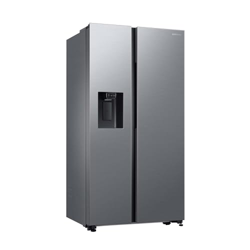 Samsung RS64DG53R3S9EF Side-by-Side-Kühlschrank mit Gefrierfach, 178 cm, 628 l, SmartThings AI Energy Mode, Eis- und Wasserspender, Slim Ice Maker, Edelstahl Look Samsung RS64DG53R3S9EF Side-by-Side-Kühlschrank mit Gefrierfach, 178 cm, 628 l, SmartThings AI Energy Mode, Eis- und Wasserspender, Slim Ice Maker, Edelstahl Look von Samsung