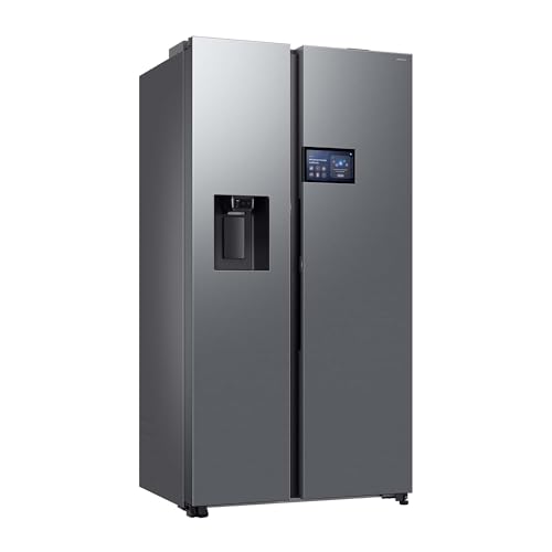 Samsung RS90F65EDTEF Side-by-Side Kühl-Gefrierkombination, AI Kühlschrank mit Gefrierfach, 178 cm, 621 l, Eis-/Wasserspender mit Wassertank, AI Home, Voice Control, Edelstahl Look Samsung RS90F65EDTEF Side-by-Side Kühl-Gefrierkombination, AI Kühlschrank mit Gefrierfach, 178 cm, 621 l, Eis-/Wasserspender mit Wassertank, AI Home, Voice Control, Edelstahl Look von Samsung