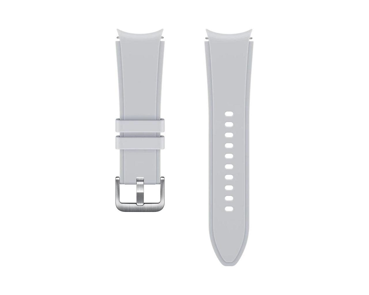 Samsung Ridge Sport-Band für die Galaxy Watch4-Serie Silver Samsung Ridge Sport-Band für die Galaxy Watch4-Serie Silver von Samsung