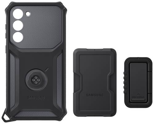 Samsung Rugged Gadget Case Backcover Galaxy S23+ Schwarz, Titan Stoßfest, Standfunktion Samsung Rugged Gadget Case Backcover Galaxy S23+ Schwarz, Titan Stoßfest, Standfunktion von Samsung