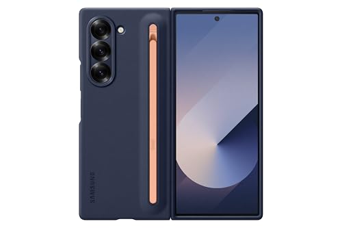 Samsung S Pen Case EF-OF95P für das Galaxy Z Fold6 | Smartphone Cover, Handy-Hülle inklusive S Pen und Ersatzspitzen, Schutz Case, stoßfest, Navy Samsung S Pen Case EF-OF95P für das Galaxy Z Fold6 | Smartphone Cover, Handy-Hülle inklusive S Pen und Ersatzspitzen, Schutz Case, stoßfest, Navy von Samsung