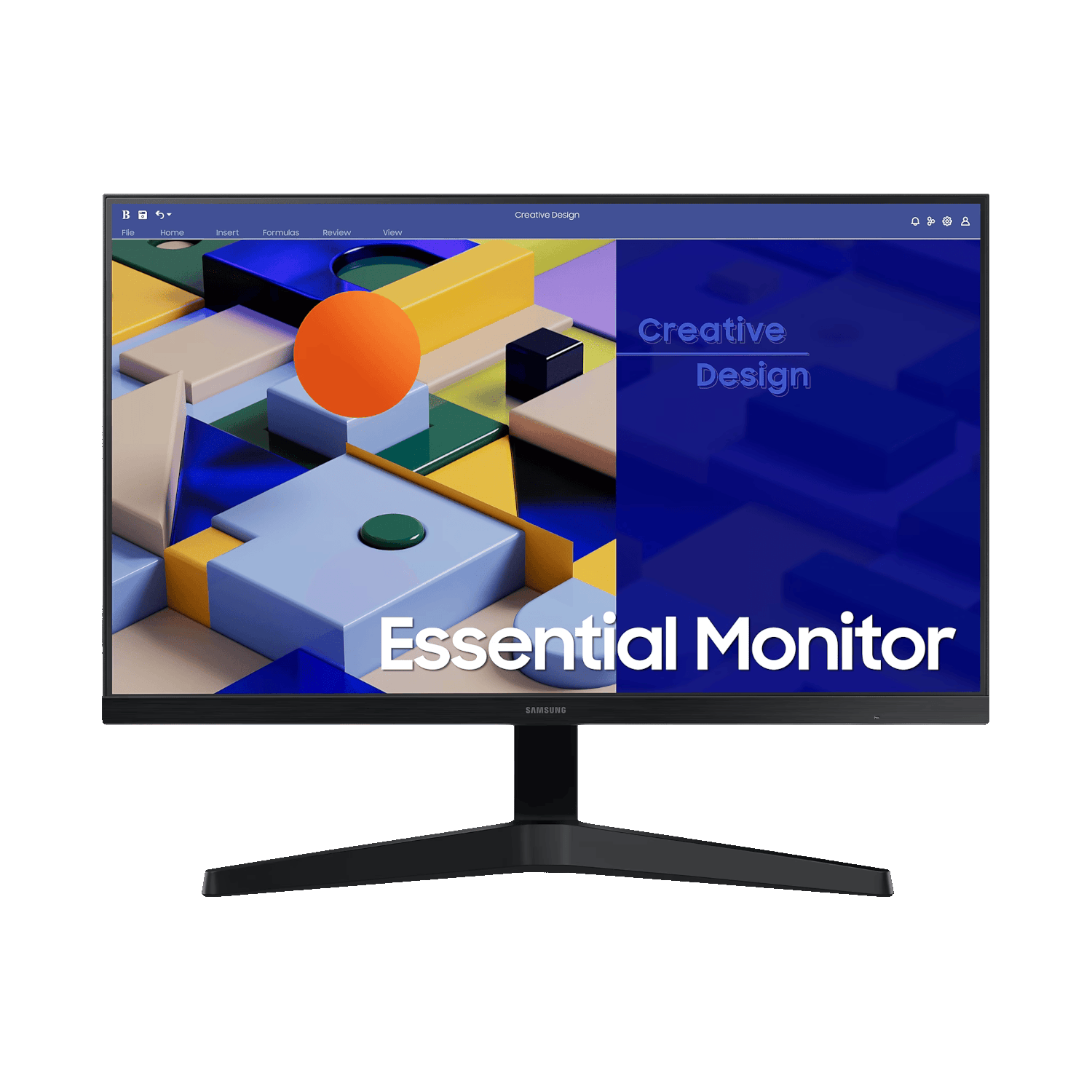 Samsung S24C314EAU Office Monitor - IPS, Full HD, 75Hz, FreeSync von Samsung