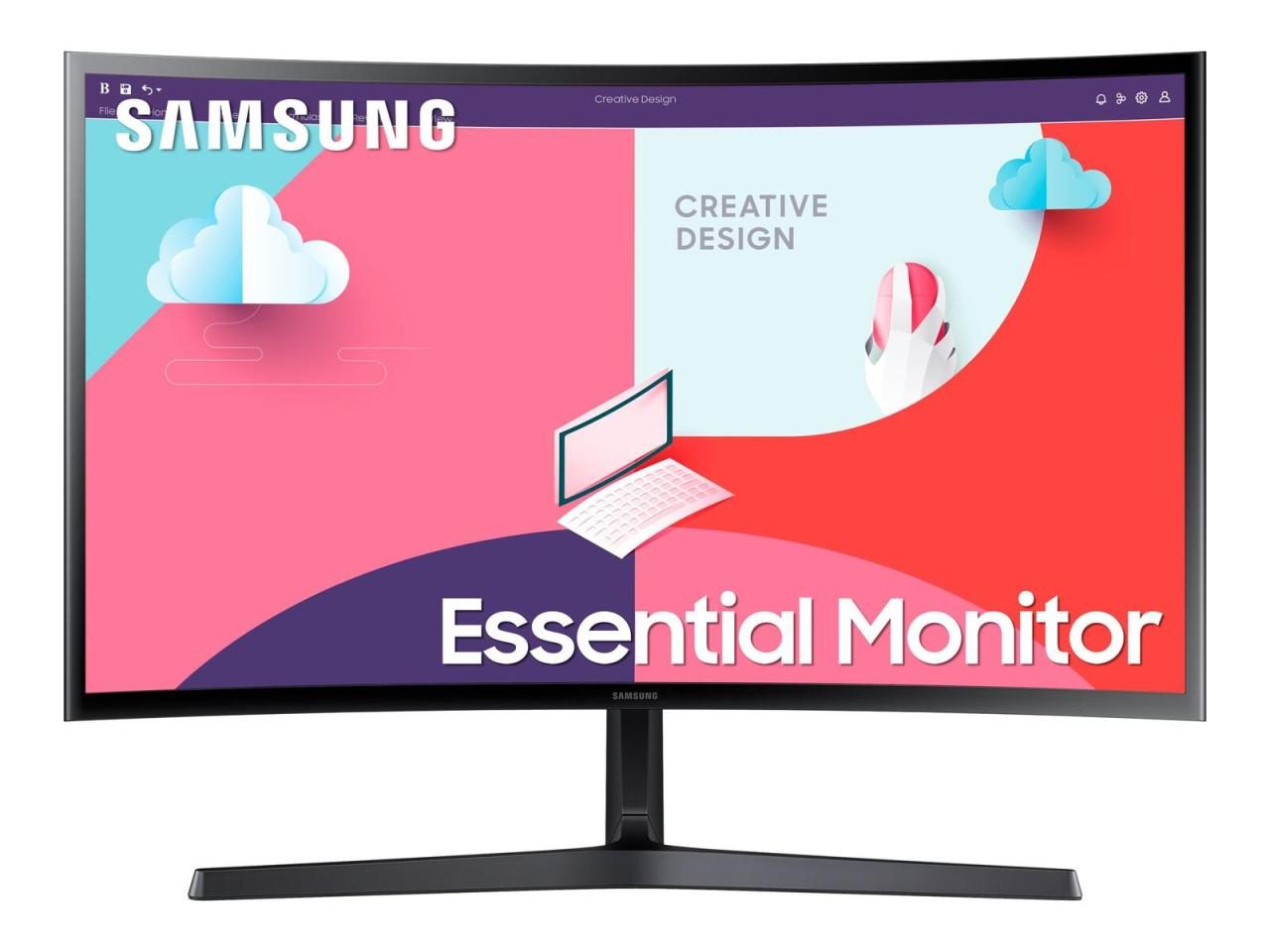 Samsung S24C366EAU Curved Essential Monitor 61cm (24 Zoll) von Samsung