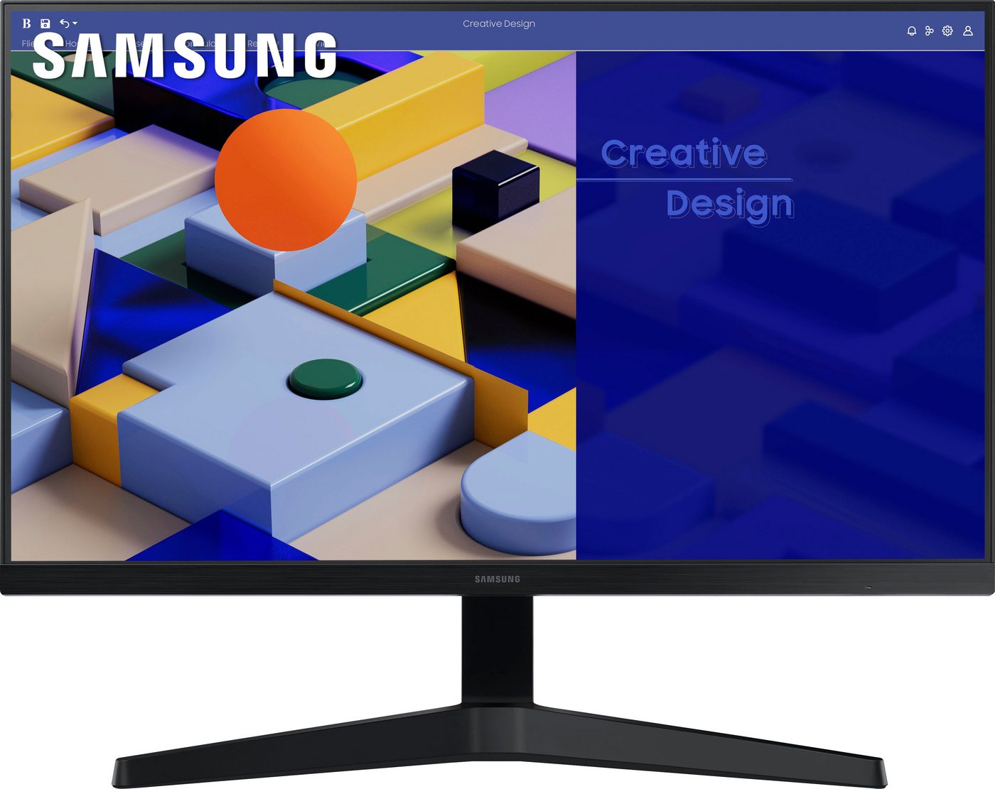 Samsung S27C314EAU LED-Monitor (68,6 cm/27 , 1920 x 1080 px, Full HD, 5 ms Reaktionszeit, 75 Hz, IPS)" von Samsung