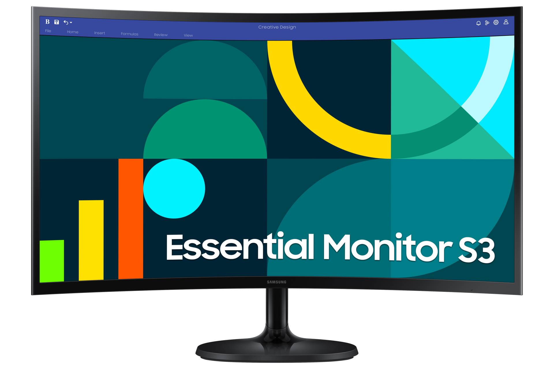 Samsung S27D364GAU Curved Monitor - VA, Full HD, 100 Hz, HDMI Samsung S27D364GAU Curved Monitor - VA, Full HD, 100 Hz, HDMI von Samsung
