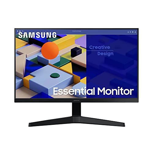 Samsung S31C Essential Monitor S27C314EAU, 27 Zoll, IPS-Panel, Full HD-Auflösung, Eco Saving Plus, AMD FreeSync, 5 ms Reaktionszeit, Bildwiederholrate 75 Hz, Schwarz von Samsung