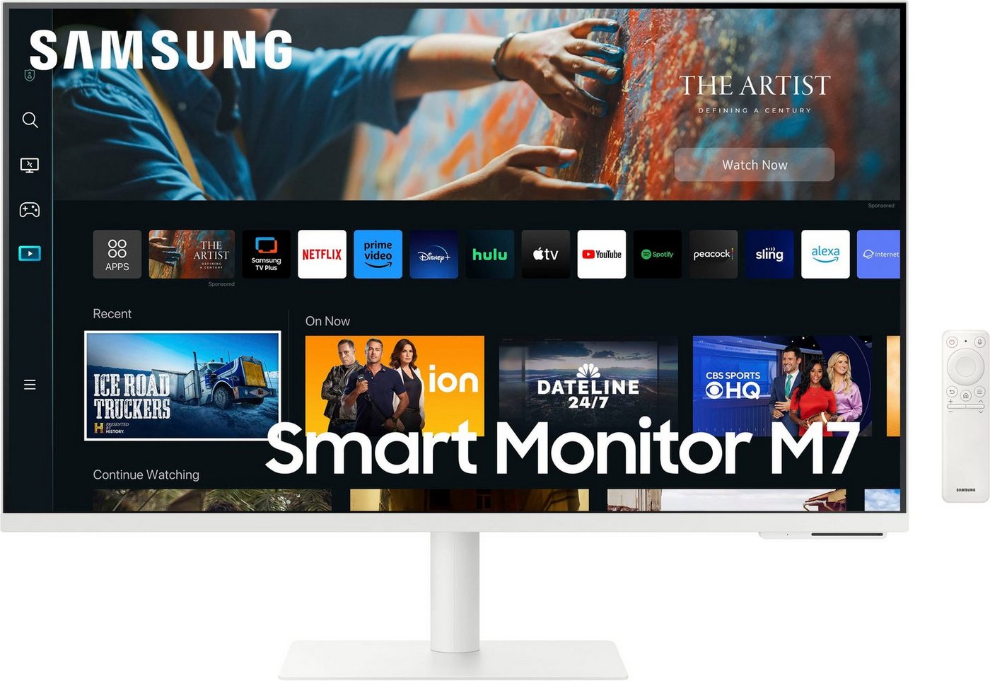 Samsung S32CM703UU Smart Monitor (80 cm/32 , 3840 x 2160 px, 4K Ultra HD, 4 ms Reaktionszeit, 60 Hz, VA LED)" von Samsung