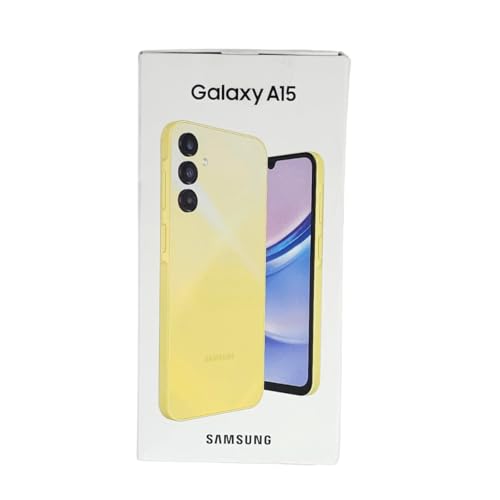 Samsung SM-A156B Galaxy A15 Dual SIM 5G 4GB RAM 128GB Yellow EU, Black Samsung SM-A156B Galaxy A15 Dual SIM 5G 4GB RAM 128GB Yellow EU, Black von Samsung