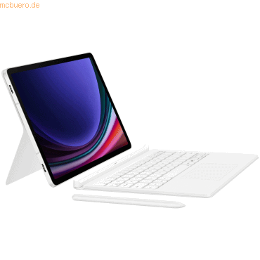 Samsung Samsung Book Cover Keyboard Galaxy Tab S9/S9 FE/S10 FE White Samsung Samsung Book Cover Keyboard Galaxy Tab S9/S9 FE/S10 FE White von Samsung