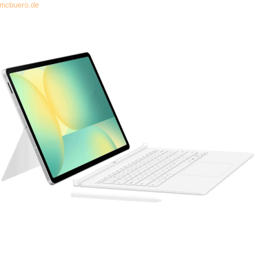 Samsung Samsung Book Cover Keyboard für Tab S10 FE+, White Samsung Samsung Book Cover Keyboard für Tab S10 FE+, White von Samsung