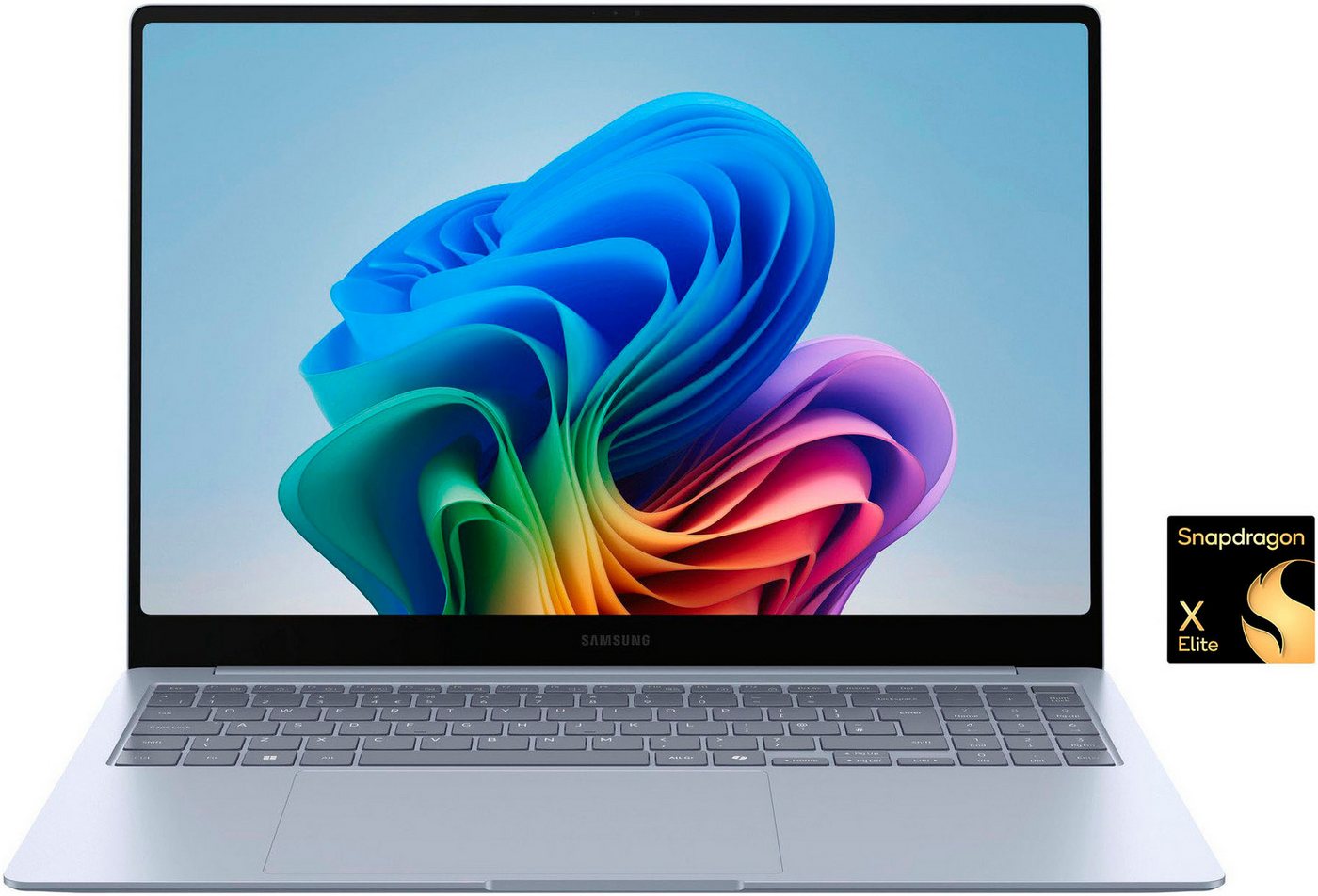 Samsung Galaxy Book4 Edge (NP960X) 16'' 16 GB + 512 GB Notebook (40,6 cm/16 Zoll, Snapdragon X Elite X1E-80-100, Adreno) von Samsung