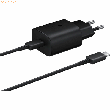 Samsung Samsung Schnellladegerät EP-TA800 USB-C, Schwarz von Samsung