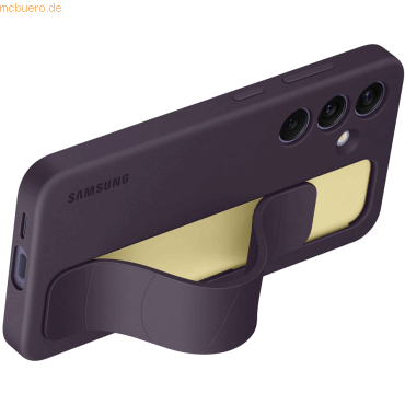 Samsung Samsung Standing Grip Case für Galaxy S24, Dark Violet von Samsung