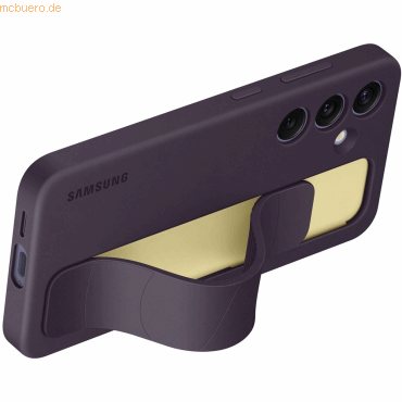 Samsung Samsung Standing Grip Case für Galaxy S24, Dark Violet von Samsung