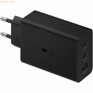 Samsung Samsung Travel Adapter Trio (65W), Black von Samsung