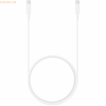 Samsung Samsung USB-C zu USB-C Kabel EP-DX510 (5A) 1,8m, White von Samsung