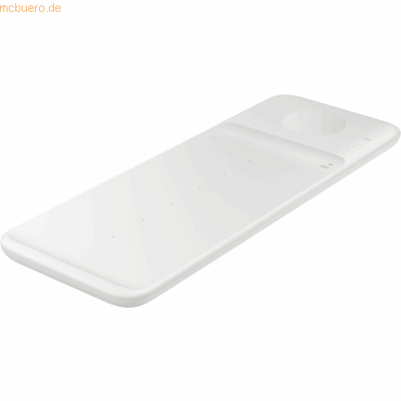 Samsung Samsung Wireless Charger Trio Pad EP-P6300, White Samsung Samsung Wireless Charger Trio Pad EP-P6300, White von Samsung
