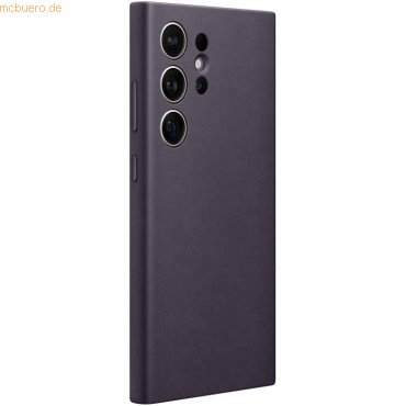 Samsung Samsung by Hochuen Vegan Leather Case S24 Ultra, Dark Violet von Samsung