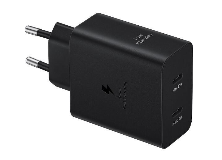 Samsung Schnellladeadapter Duo EP-T5020X Black von Samsung