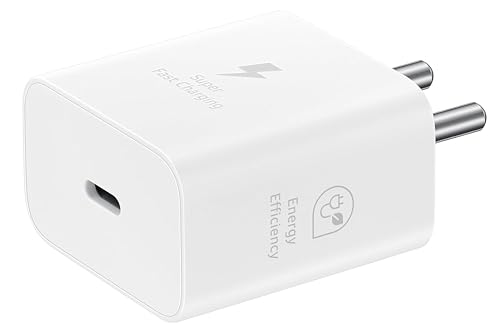 Schneller CS 25W, USB-C-Anschluss Weiß (ohne Kabel) von Samsung