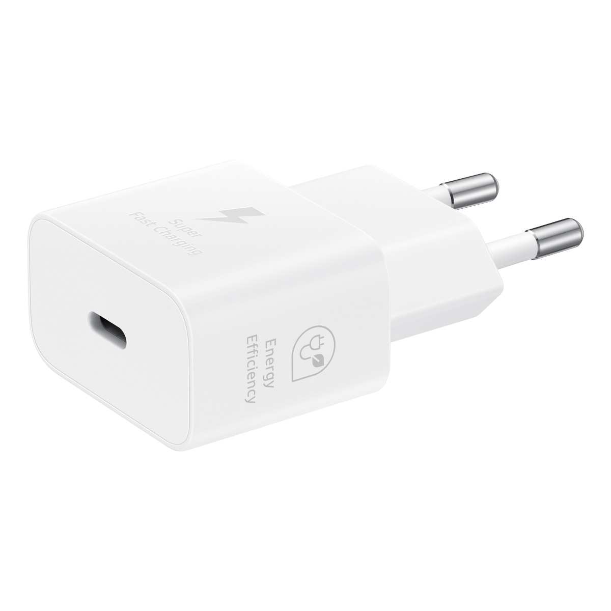 Samsung Schnellladegerät, USB-C, 25W ohne Datenkabel, weiß Samsung Schnellladegerät, USB-C, 25W ohne Datenkabel, weiß von Samsung