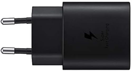 Samsung Schnellladegerät, 25 W, Schwarz, USB Typ C ohne Kabel, FR-Version Samsung Schnellladegerät, 25 W, Schwarz, USB Typ C ohne Kabel, FR-Version von Samsung