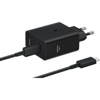 Samsung Schnellladegerät 50W Power Duo + 5A Kabel PD USB-C T5020 Schwarz Samsung Schnellladegerät 50W Power Duo + 5A Kabel PD USB-C T5020 Schwarz von Samsung