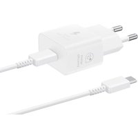 Samsung Schnellladegerät T2510 USB-C 25W mit Datenkabel, Weiß Samsung Schnellladegerät T2510 USB-C 25W mit Datenkabel, Weiß von Samsung