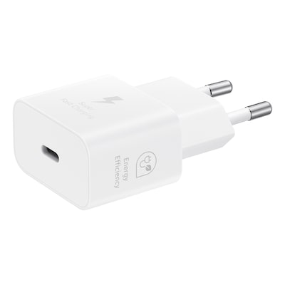 Samsung Schnellladegerät T2510 USB-C 25W ohne Datenkabel Weiß Samsung Schnellladegerät T2510 USB-C 25W ohne Datenkabel Weiß von Samsung