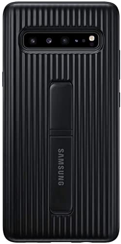 Samsung Schutzhülle für S10 5G, mit Standfunktion, Schwarz, EF-RG977CBEGWW - 6.1 Zoll von Samsung