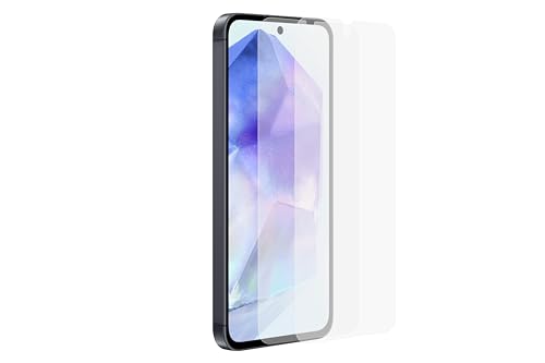 Samsung Screen Protector Smartphone EF-UA556 für das Galaxy A55 5G, 2 Display-Schutzfolien, Durchsichtig, Kratzfest, Anti-Fingerabdruck, Schutz, Transparent von Samsung